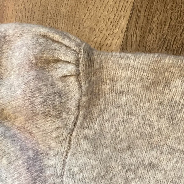 ZARA Babble Puff Sleeve Sweater Medium - Image 4