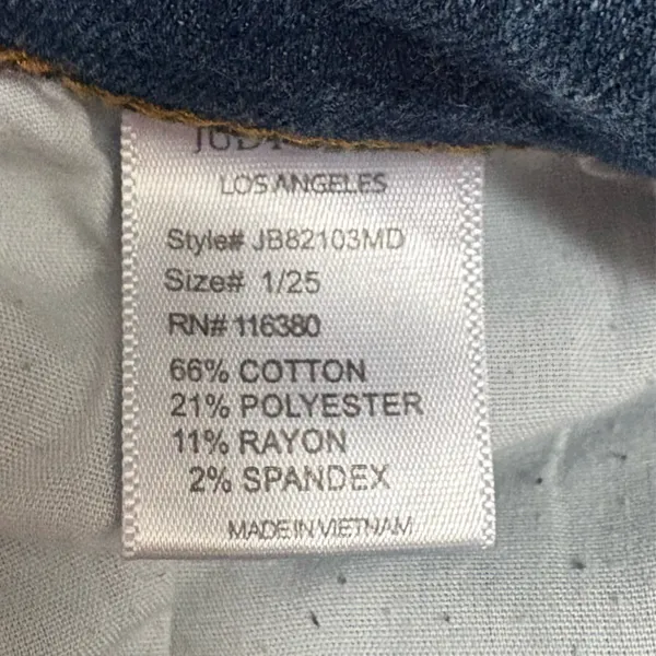 Judy Blue Straight Leg Denim Jeans Size 25‎ EUC - Image 5