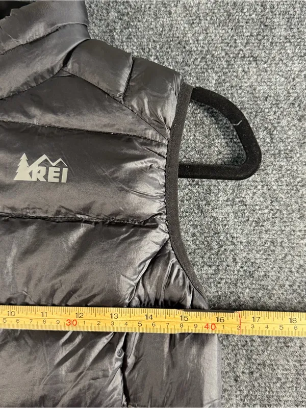 REI Co-op Down Vest Women's XS Black Pertex Quantum Packable Puffer - Image 6