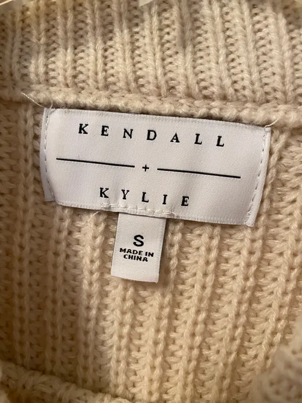 Kendall & Kylie Beige Sweater - Image 3
