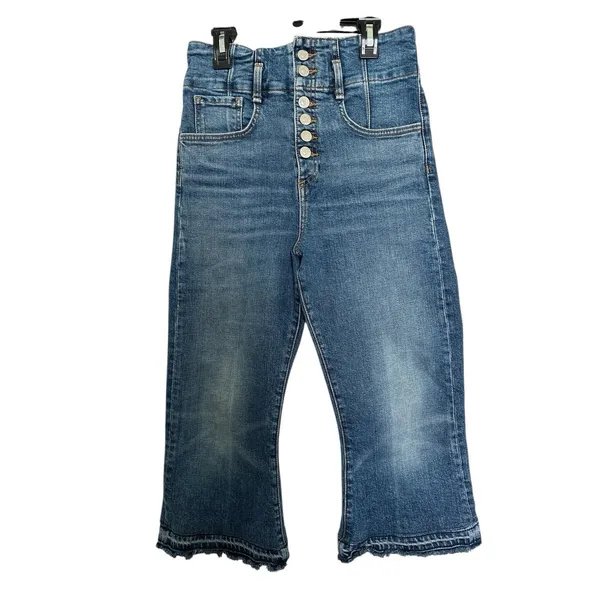 Veronica Beard Marlene Visit Corset Wide Jean, size 27 Doesn’T Have A Belt - Image 3