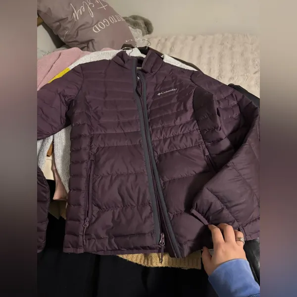 Columbia Women's Deep Purple Puffer Jacket - Image 13
