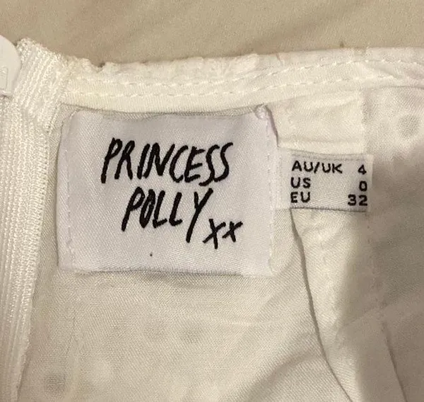 Princess Polly White Mini Skirt - Image 2