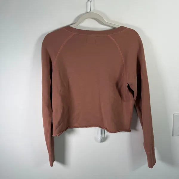 Shinola Detroit Clay Brown Sweatshirt French Terry Lounge READ Unisex Medium‎ - Image 7