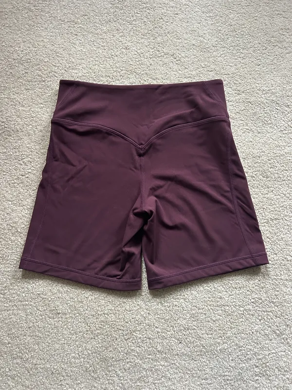 YoungLA biker shorts Purple - Image 3