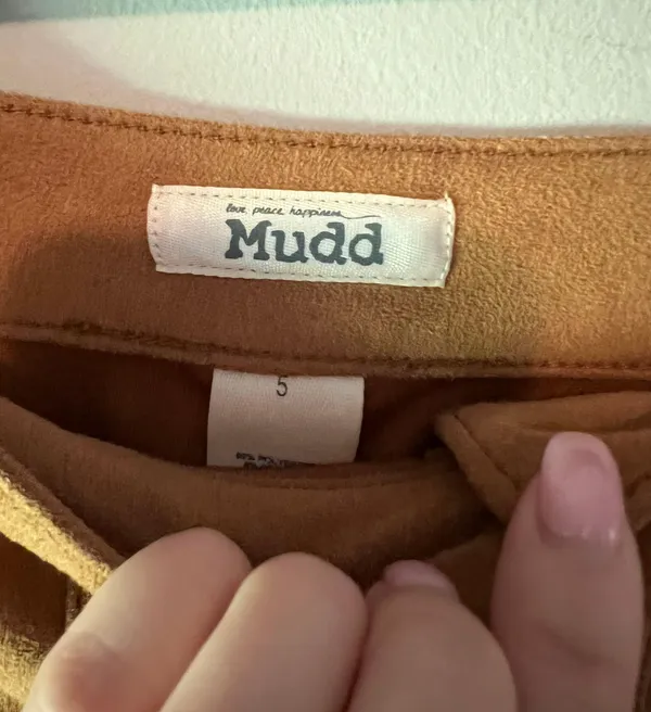 Mudd Button Skirt - Image 3