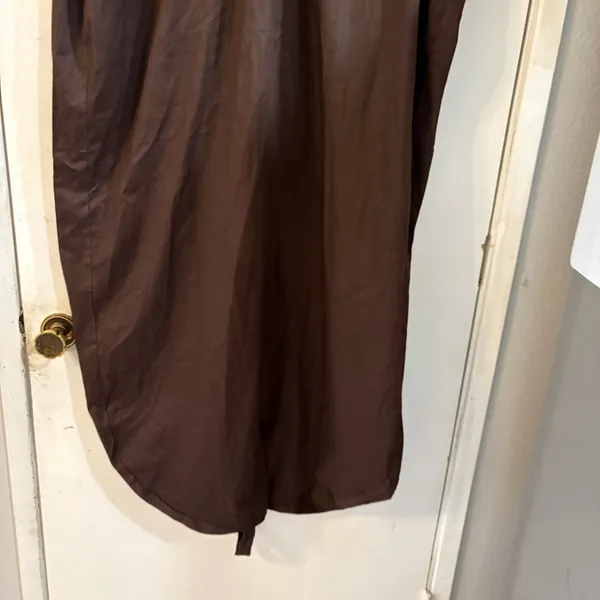 GUCCI Brown Travel Dress Suit Garment Bag Zipper Long Protective Sleeve Logo - Image 4