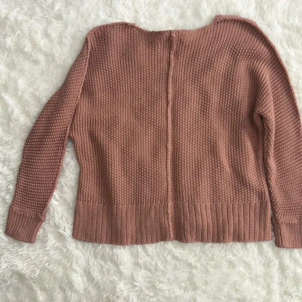 Sweater Color Dusty Rose Size M NWT - Image 5