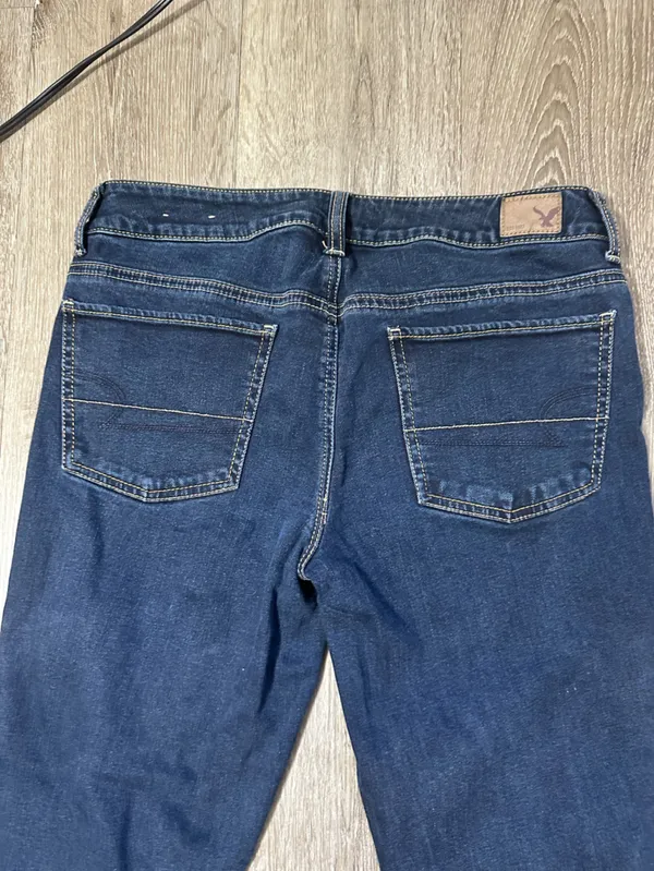 American Eagle Outfitters Navy Straight Leg Women’s Jeans - Image 5
