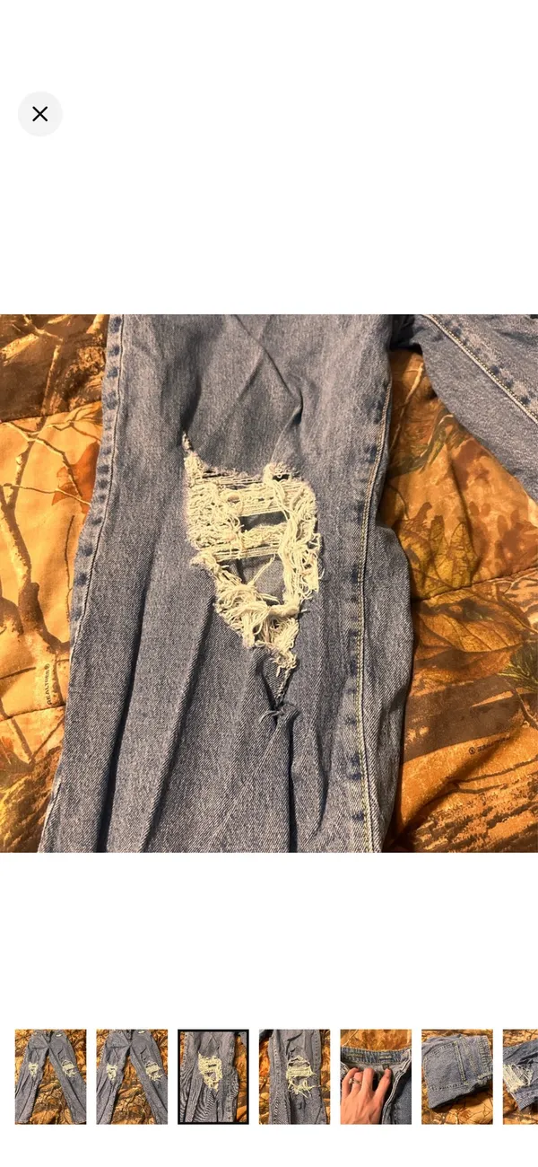 Wild Fable High Rise Straight Jeans Size 8 - Image 2