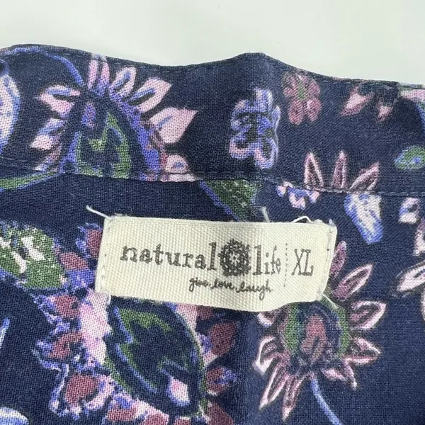 Natural Life Dara V-Neck Tunic Dress Sz‎ XL - Image 3