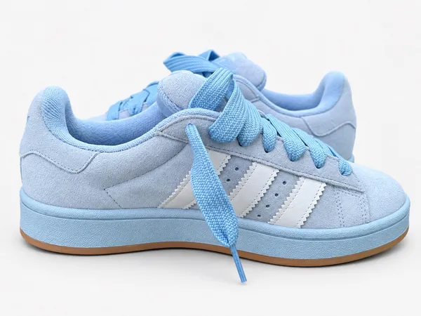 Adidas Originals Campus 00s Light Blue Suede Sneakers Men’s Size 8 - Image 3