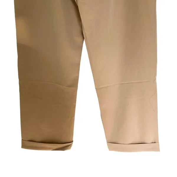 Petal & Pup Beige Tan High Waist Straight Leg Slack Pants Women’s Size 6 Chic - Image 9