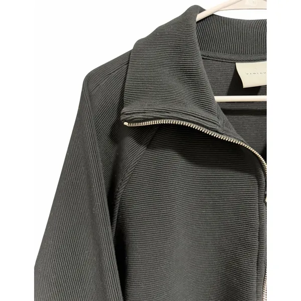 Varley Milano Half‎ Zip Sweat Black Women's Size Medium - Image 7