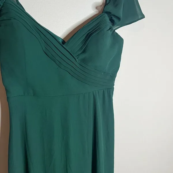 Birdy Grey Convertible dress in Chiffon Emerald - Image 4