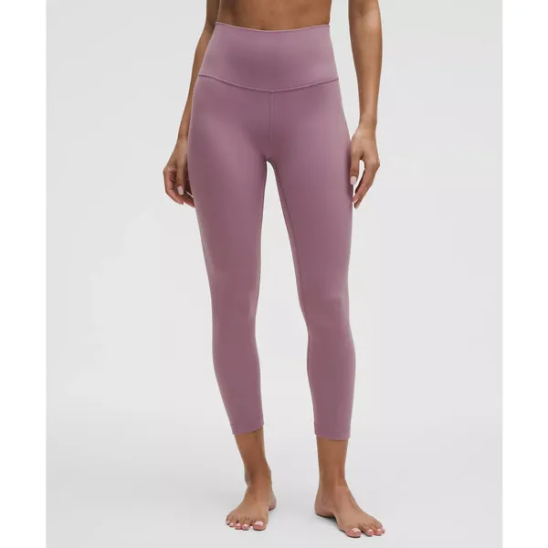 lululemon Align High-Rise Crop 23" Size 4 Lavender Lux NWT Authentic - Image 3