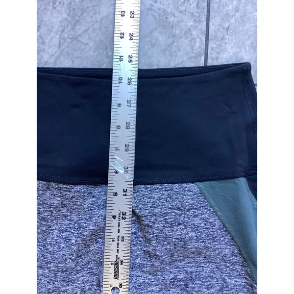 Beyond Yoga Womens Colorblock High Waisted Leggings Black Grey Green Size M - Image 5