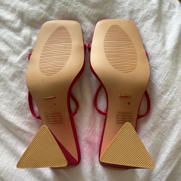 Billini Hot Pink Pink Block Sandal Heel - Image 9