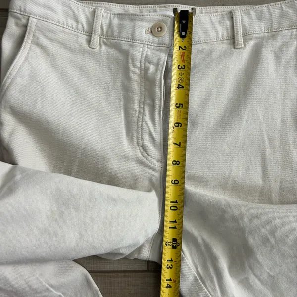 Aritzia Wilfred Free Modern Cargo Pant Birch Off White Cream 10 NWOT - Image 9