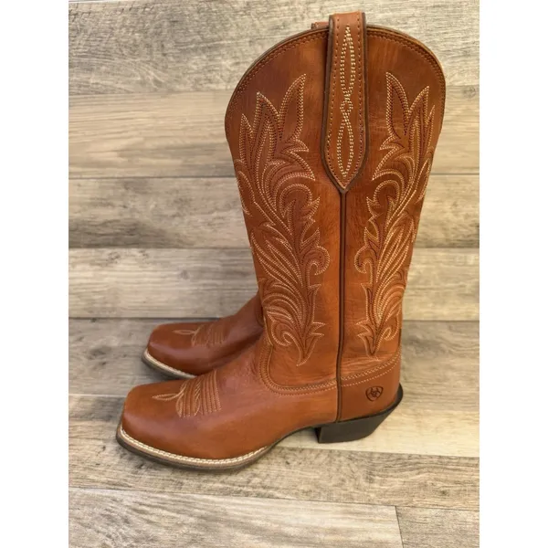 Ariat Women’s Round Up Stockyards Western Boot 10025043, Size 6.5B - Image 3