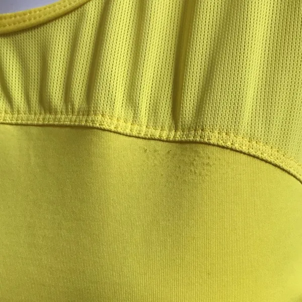 Vintage Cannondale Cycling Shirt with Pockets Yellow Women's Size L Large - Image 8