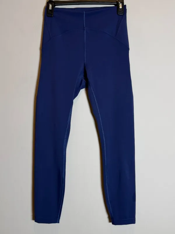 Lululemon Instill High-Rise Tight 25" Womens 6 Night Sea Blue Legging Active Gym - Image 7