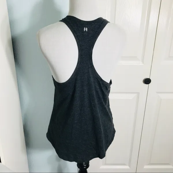 Victoria’s Secret “Stay the Night” Tank Top Small Gray & Hot Pink Date Night - Image 5