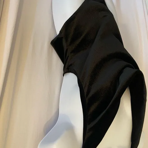 Pretty Little Thing Black BodySuit Size 12 - Image 4