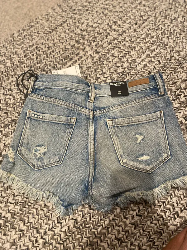 BLANK NYC Denim Cutoff Jean Shorts Hollyweird - Image 2