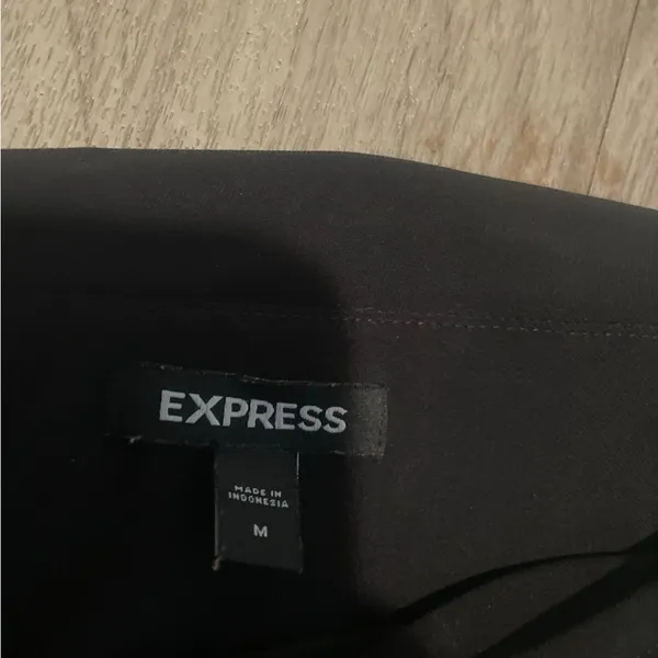 Express Elegant Black Top - Image 2