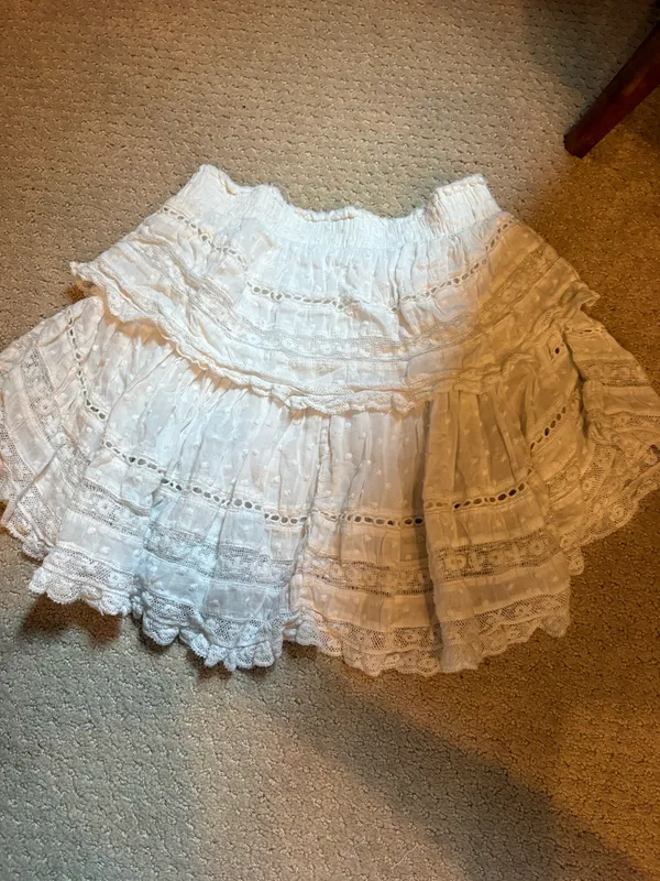 Love Shack Fancy Skirt Mini - Image 2
