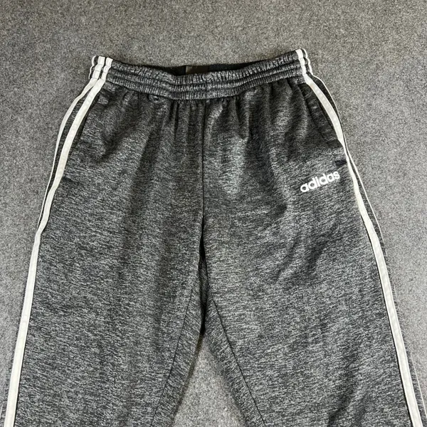 Adidas Womens Gray Space‎ Dye 3-Stripe Jogger Sweatpants Size Medium Activewear - Image 8