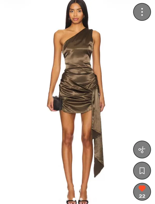 NWT Superdown Dannika Mini Tie Dress - Image 3