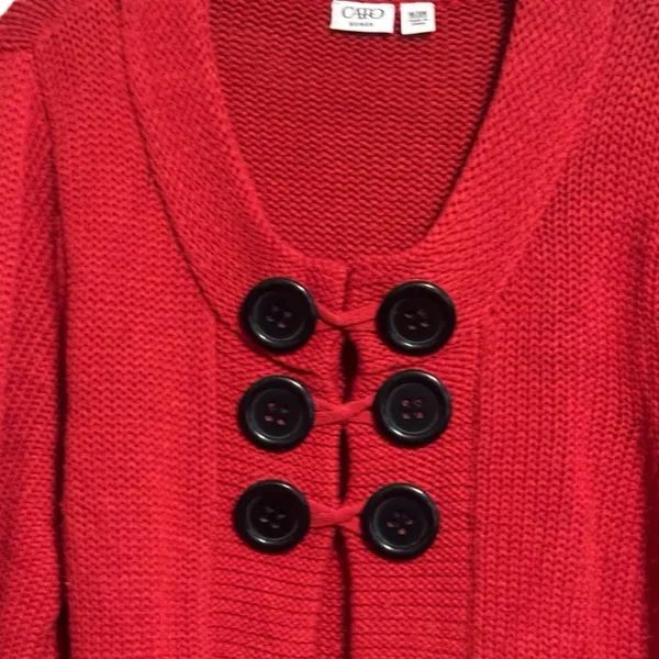 Cato Woman Acrylic‎ Cardigan Sweater - Image 2
