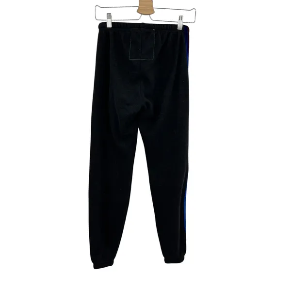 Aviator Nation Classic Sweatpants Velvet Stripes Jogger Gray Black Size Small‎ - Image 8