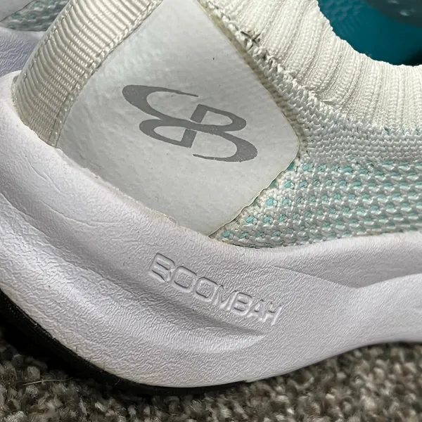 Boombah Sneakers Womens 6 White Mesh Knit Running Walking Athletic Casual‎ Shoes - Image 10
