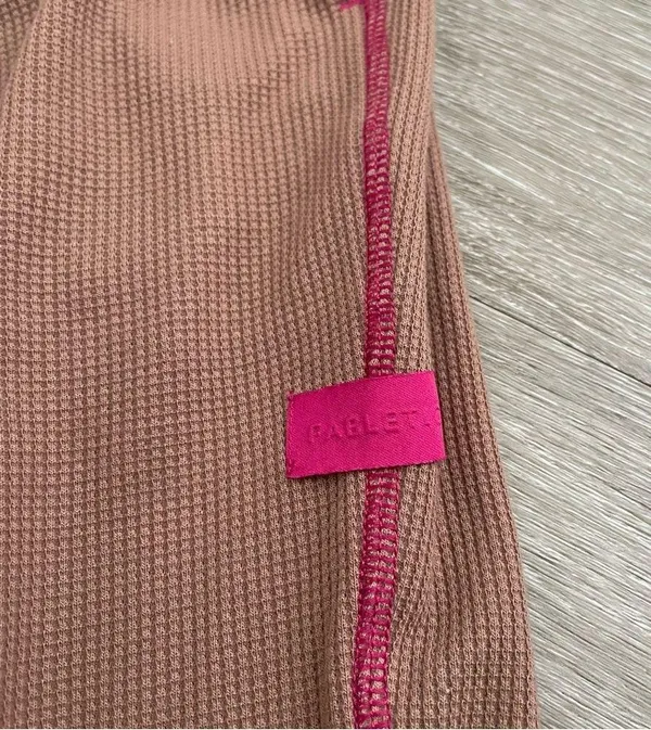 Fabletics Waffle Knit Relaxed Fit Lounge Set Size M - Image 8
