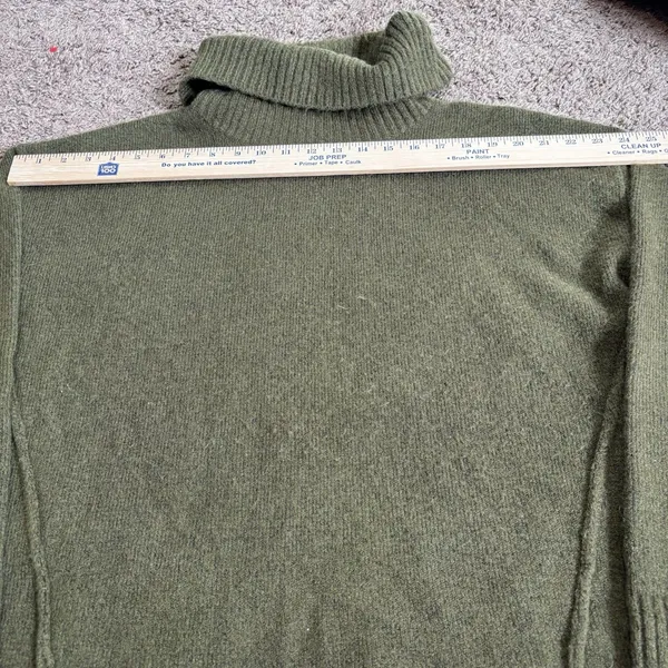ANDREE by Unit Olive Green Mock Neck Sweater Women’s Size Small Cozy Cottagecore - Image 9