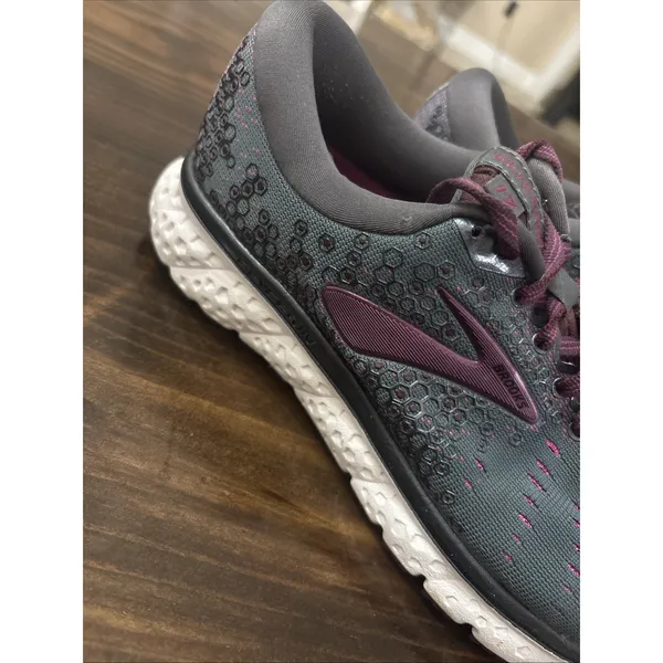 Brooks Womens Glycerin 17 1202831B081 Gray Running Shoes Sneakers Size 8 - Image 2