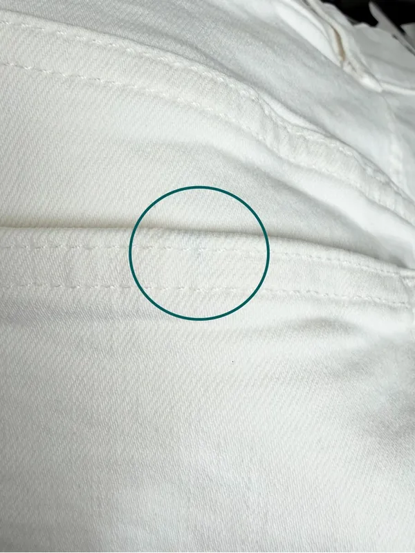 Madewell 90’s Straight Crop Jeans in Raw Hem Edition - Image 5