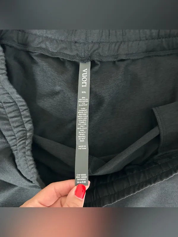 Vuori Performance Jogger black XXL - Image 10