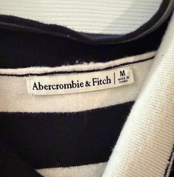 striped knit, Abercrombie dress - Image 3
