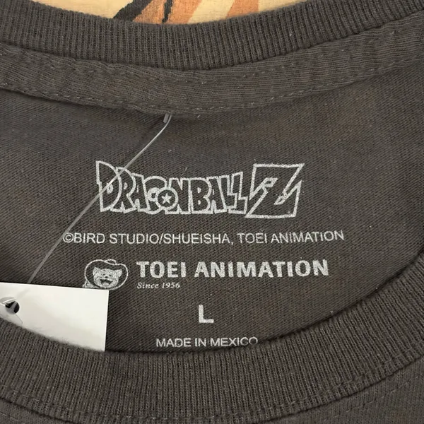 Toei Animation Dragon Ball Z Vegeta Large Graphic T-Shirt - Image 3