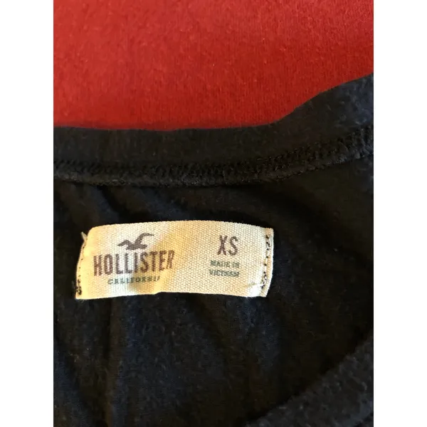 Hollister black casual short sleeve t-shirt Size XS - Image 3
