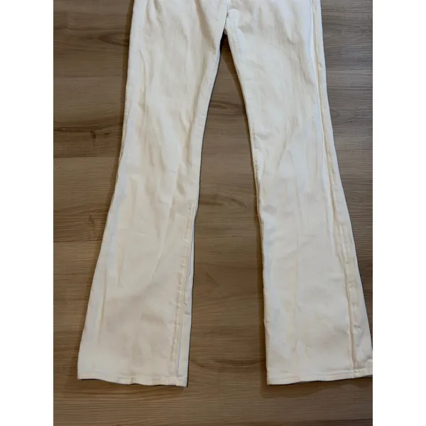 AG‎ Adriano Goldschmied The Angel Jeans Women 29R White Bootcut Stretch Denim - Image 14