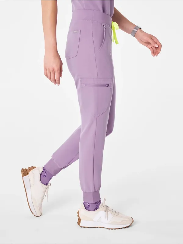Figs Zamora Jogger Scrub Pant Sz L Purple Nurse Doctor Technical Collection - Image 2
