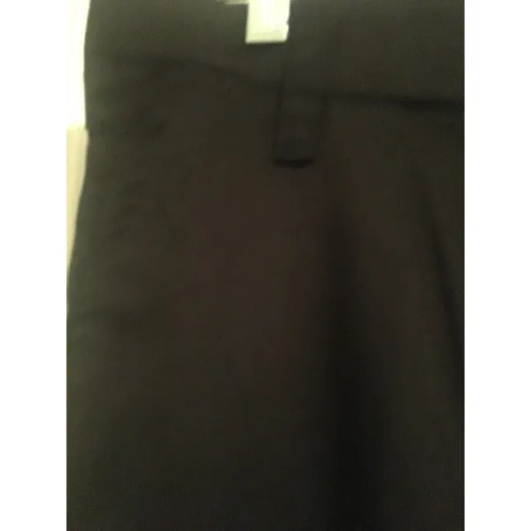 Delta Women's Black Pants Casual Work Size 8 - Image 3