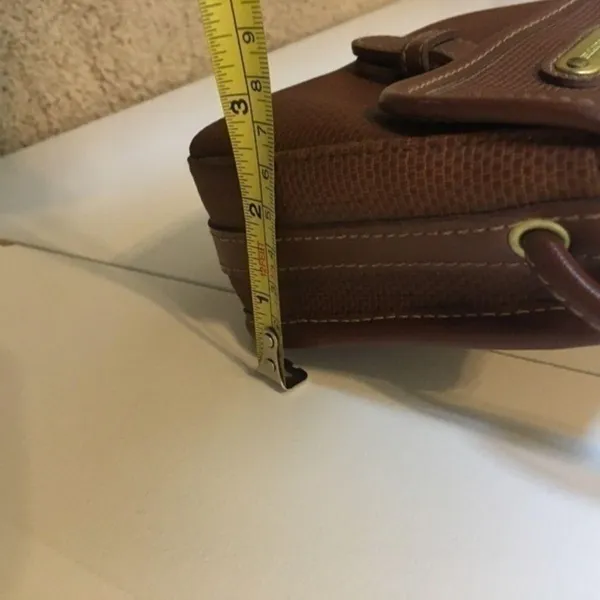 Vintage brown Liz Claiborne crossbody purse - Image 10