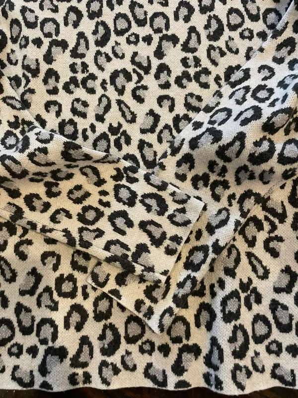 Cynthia Rowley Silver Sweater - Image 2