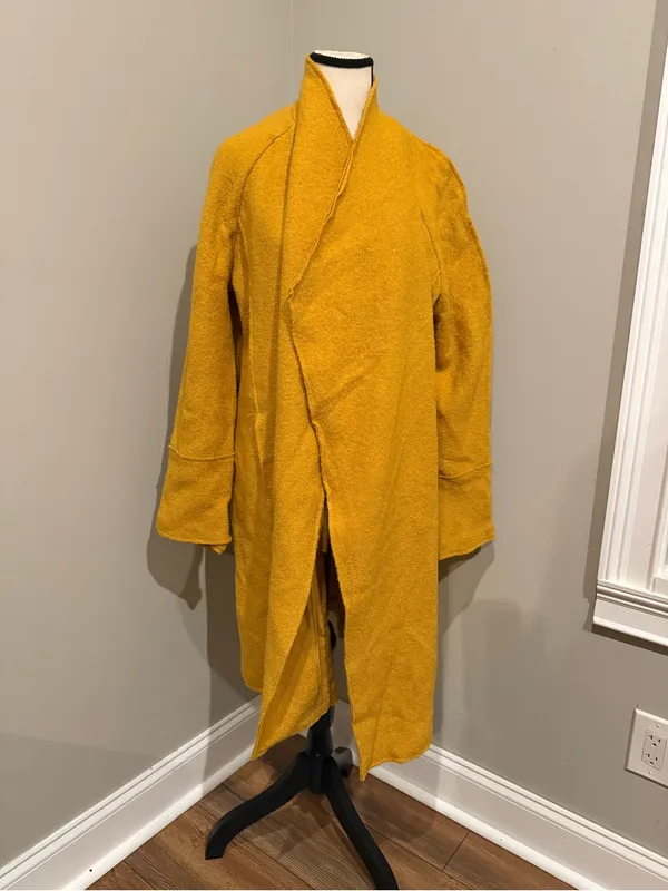 Tahari | Mustard Yellow Wool Blend jacket - Image 10